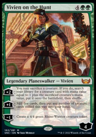 Vivien on the Hunt (Promo Pack) [Streets of New Capenna Promos] | Exor Games Summserside