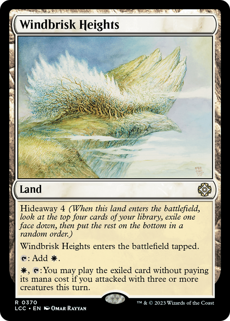 Windbrisk Heights [The Lost Caverns of Ixalan Commander] | Exor Games Summserside