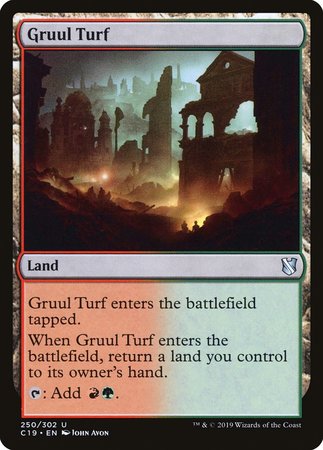 Gruul Turf [Commander 2019] | Exor Games Summserside