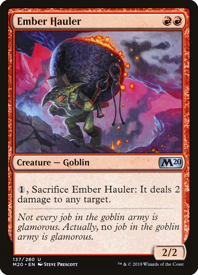 Ember Hauler [Core Set 2020] | Exor Games Summserside