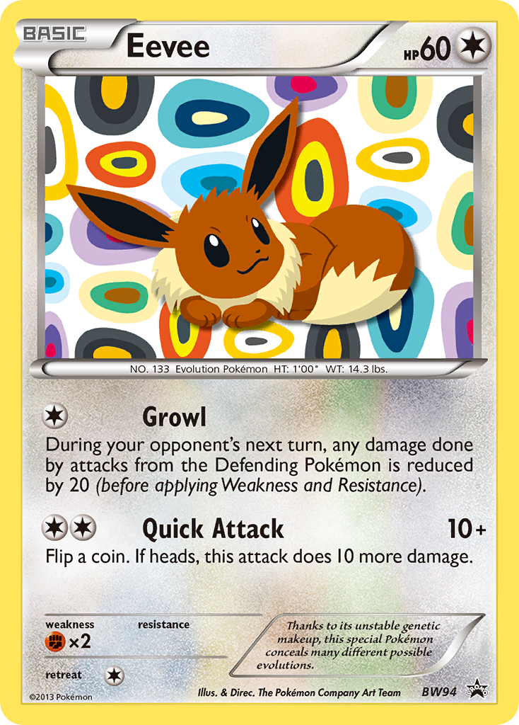 Eevee (BW94) [Black & White: Black Star Promos] | Exor Games Summserside