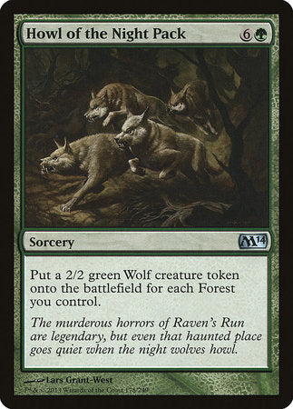 Howl of the Night Pack [Magic 2014] | Exor Games Summserside