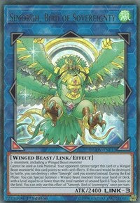 Simorgh, Bird of Sovereignty [DUOV-EN012] Ultra Rare | Exor Games Summserside