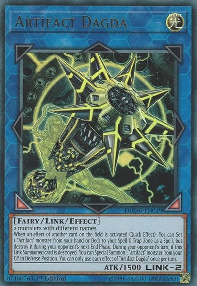 Artifact Dagda [DUOV-EN019] Ultra Rare | Exor Games Summserside