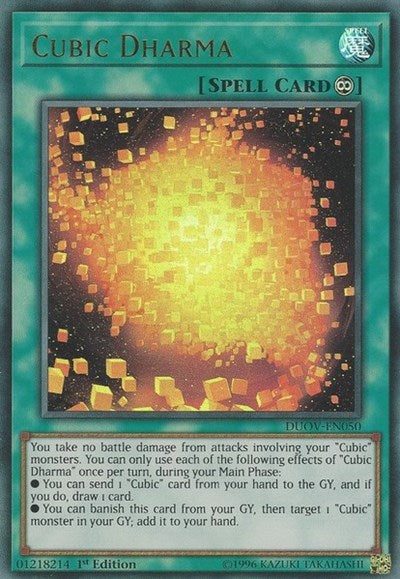 Cubic Dharma [DUOV-EN050] Ultra Rare | Exor Games Summserside