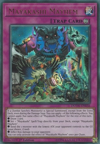 Mayakashi Mayhem [DUOV-EN056] Ultra Rare | Exor Games Summserside