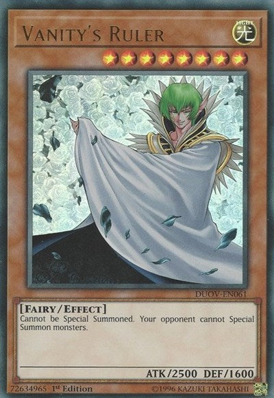 Vanity's Ruler [DUOV-EN061] Ultra Rare | Exor Games Summserside