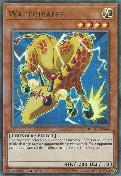 Wattgiraffe [DUOV-EN064] Ultra Rare | Exor Games Summserside