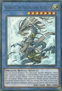 Sauravis, the Ancient and Ascended [DUOV-EN075] Ultra Rare | Exor Games Summserside