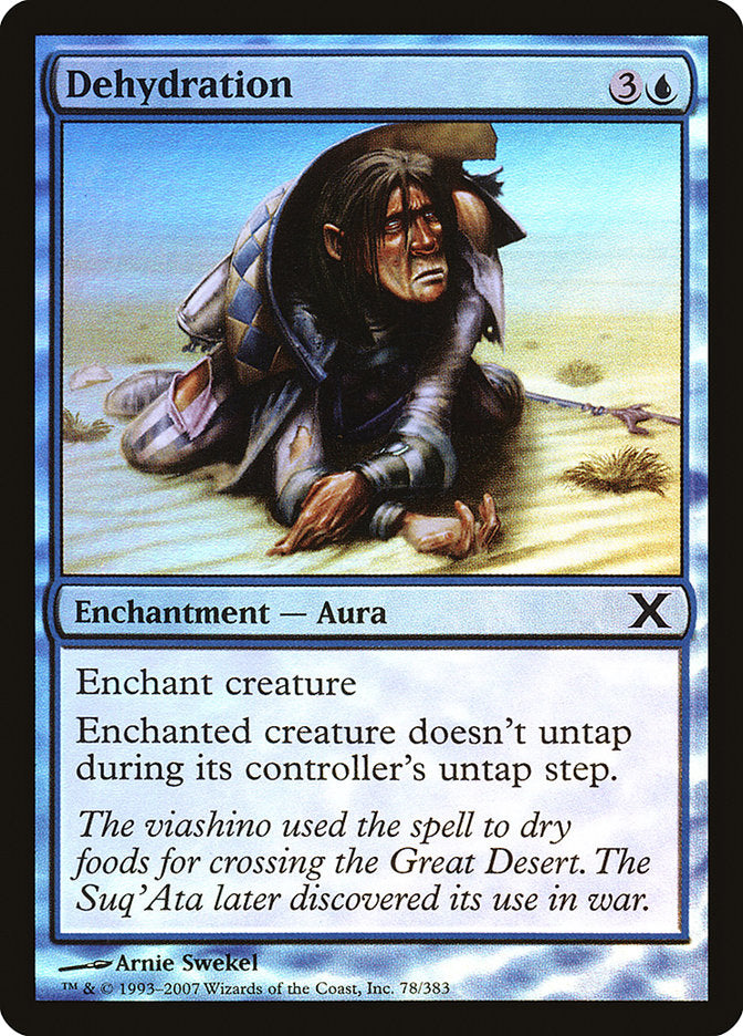 Dehydration (Premium Foil) [Tenth Edition] | Exor Games Summserside