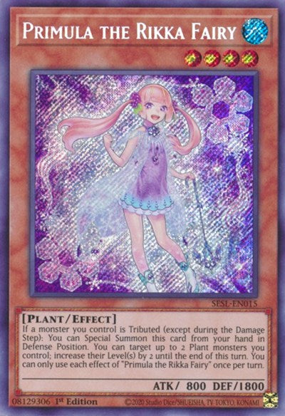 Primula the Rikka Fairy [SESL-EN015] Secret Rare | Exor Games Summserside