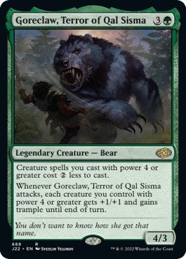 Goreclaw, Terror of Qal Sisma [Jumpstart 2022] | Exor Games Summserside