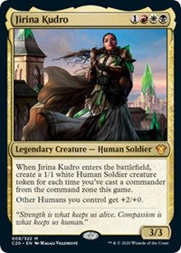 Jirina Kudro (Commander 2020) [Oversize Cards] | Exor Games Summserside