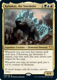 Kalamax, the Stormsire (Commander 2020) [Oversize Cards] | Exor Games Summserside