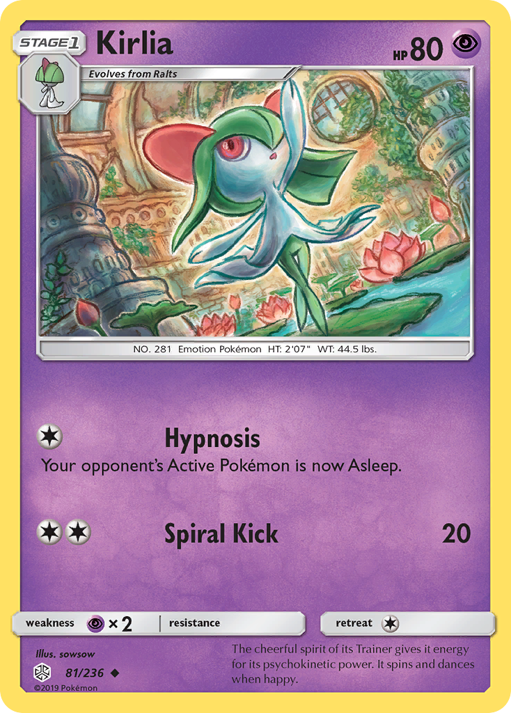 Kirlia (81/236) [Sun & Moon: Cosmic Eclipse] | Exor Games Summserside