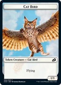 Cat Bird Token [Ikoria: Lair of Behemoths] | Exor Games Summserside