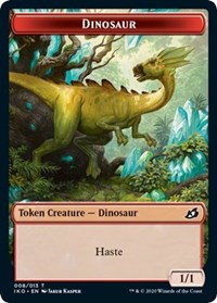 Dinosaur Token [Ikoria: Lair of Behemoths] | Exor Games Summserside