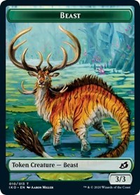 Beast Token [Ikoria: Lair of Behemoths] | Exor Games Summserside