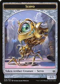 Servo // Dragon Double-sided Token (Challenger 2020) [Unique and Miscellaneous Promos] | Exor Games Summserside