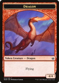 Dragon // Spirit Double-sided Token (Challenger 2020) [Unique and Miscellaneous Promos] | Exor Games Summserside