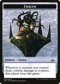 Vraska Emblem // Human Double-sided Token (Challenger 2020) [Unique and Miscellaneous Promos] | Exor Games Summserside