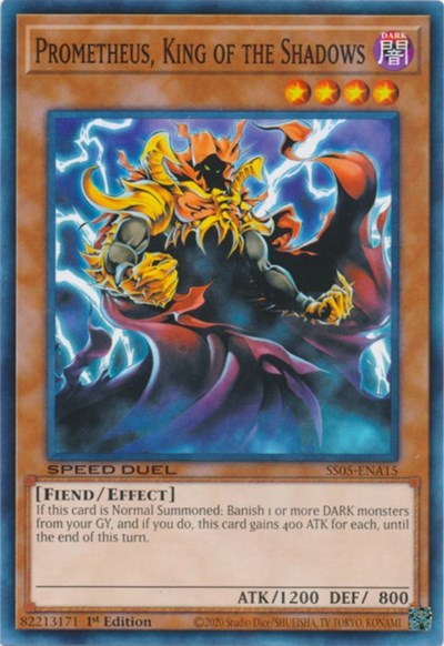 Prometheus, King of the Shadows [SS05-ENA15] Common | Exor Games Summserside