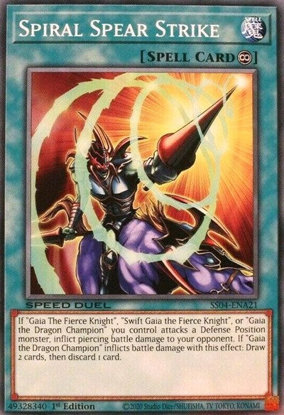 Spiral Spear Strike [SS04-ENA21] Common | Exor Games Summserside