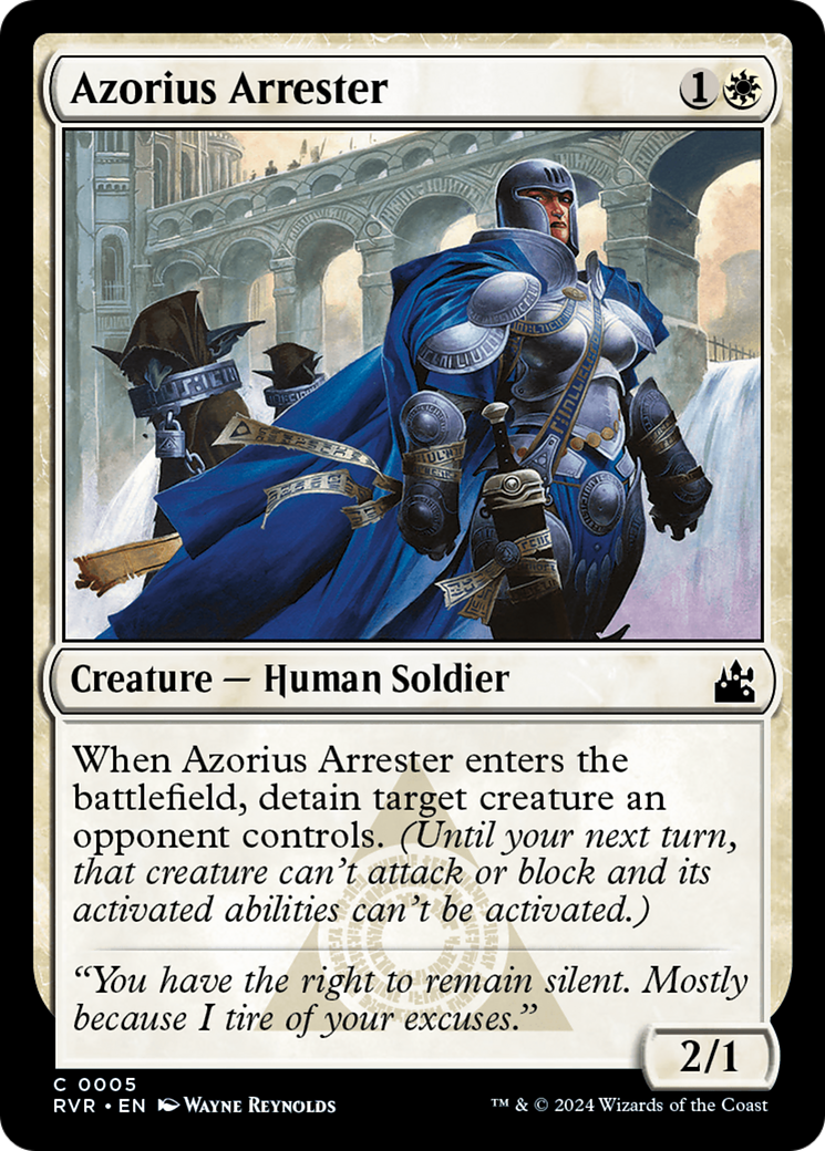 Azorius Arrester [Ravnica Remastered] | Exor Games Summserside