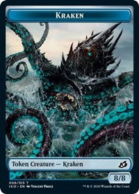 Kraken // Elemental (010) Double-sided Token [Commander 2020] | Exor Games Summserside