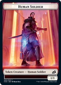 Human Soldier (005) // Zombie Double-sided Token [Commander 2020] | Exor Games Summserside