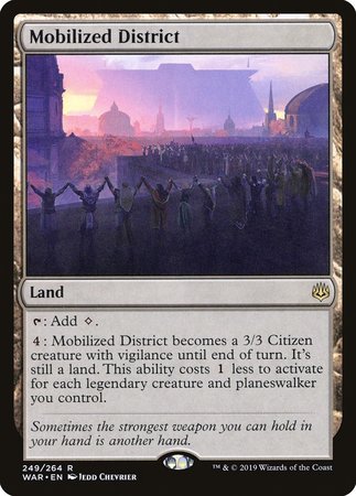 Mobilized District [War of the Spark] | Exor Games Summserside