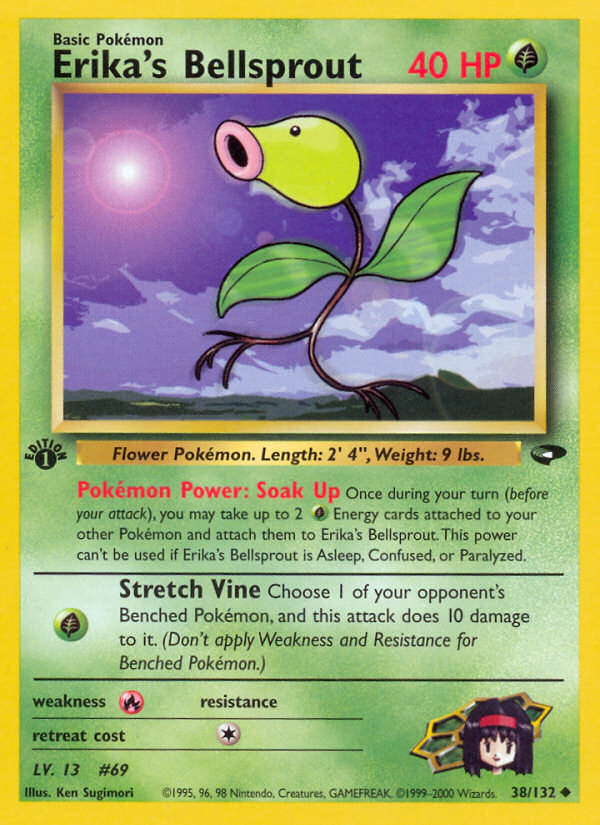 Erika's Bellsprout (38/132) [Gym Challenge 1st Edition] | Exor Games Summserside