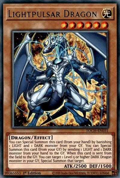 Lightpulsar Dragon [TOCH-EN031] Rare | Exor Games Summserside