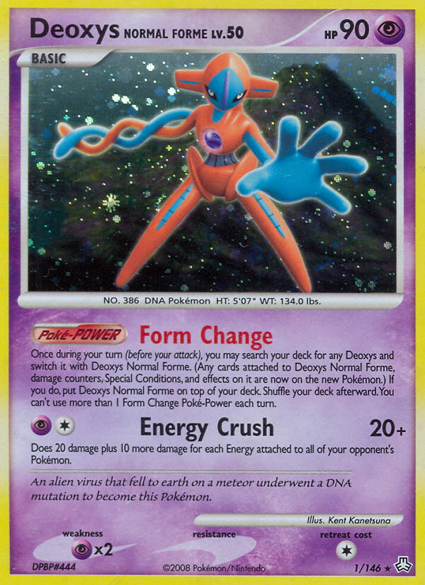 Deoxys Normal Forme (1/146) [Diamond & Pearl: Legends Awakened] | Exor Games Summserside