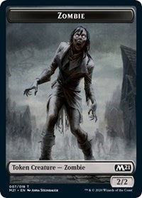 Zombie Token [Core Set 2021] | Exor Games Summserside