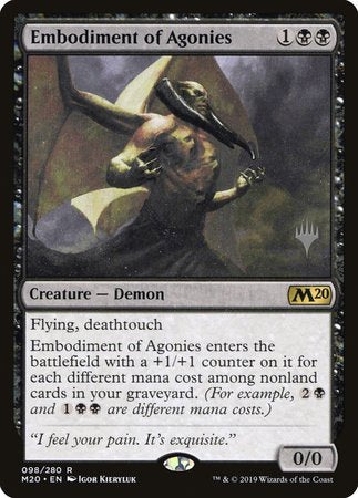 Embodiment of Agonies [Core Set 2020 Promos] | Exor Games Summserside