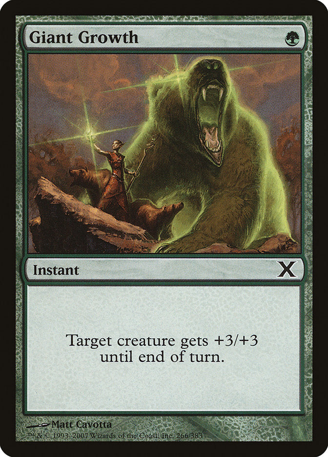 Giant Growth [Tenth Edition] | Exor Games Summserside