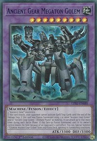 Ancient Gear Megaton Golem (Blue) [LDS1-EN088] Ultra Rare | Exor Games Summserside