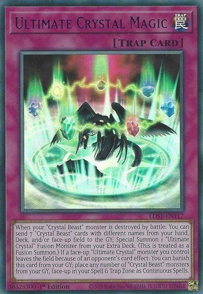 Ultimate Crystal Magic (Purple) [LDS1-EN117] Ultra Rare | Exor Games Summserside