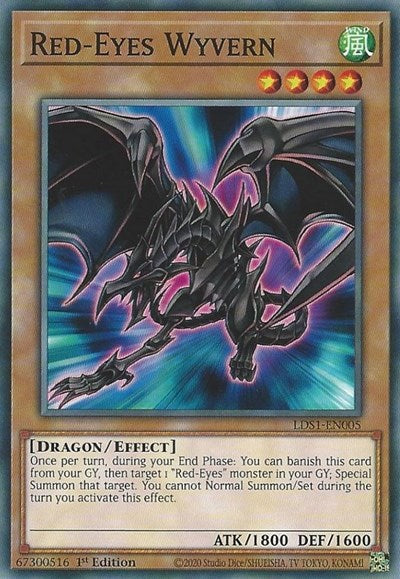 Red-Eyes Wyvern [LDS1-EN005] Common | Exor Games Summserside