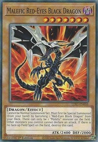 Malefic Red-Eyes Black Dragon [LDS1-EN006] Common | Exor Games Summserside