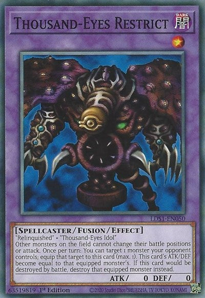 Thousand-Eyes Restrict [LDS1-EN050] Common | Exor Games Summserside