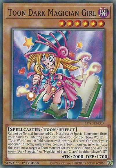 Toon Dark Magician Girl [LDS1-EN057] Common | Exor Games Summserside