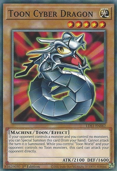 Toon Cyber Dragon [LDS1-EN062] Common | Exor Games Summserside