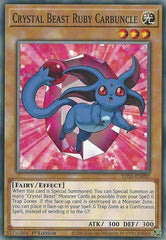 Crystal Beast Ruby Carbuncle [LDS1-EN092] Common | Exor Games Summserside