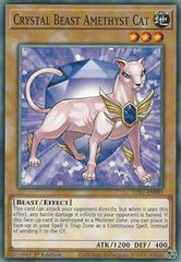 Crystal Beast Amethyst Cat [LDS1-EN093] Common | Exor Games Summserside