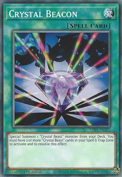 Crystal Beacon [LDS1-EN102] Common | Exor Games Summserside