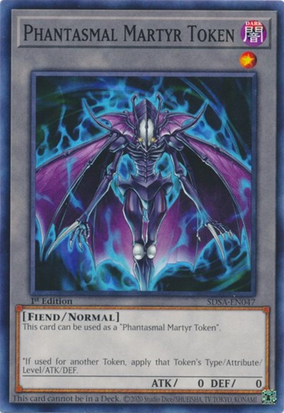 Phantasmal Martyr Token [SDSA-EN047] Common | Exor Games Summserside