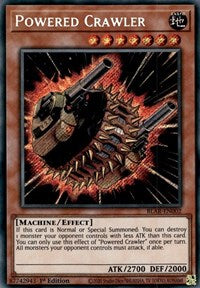 Powered Crawler [BLAR-EN002] Secret Rare | Exor Games Summserside