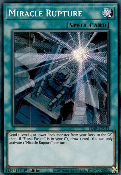 Miracle Rupture [BLAR-EN014] Secret Rare | Exor Games Summserside